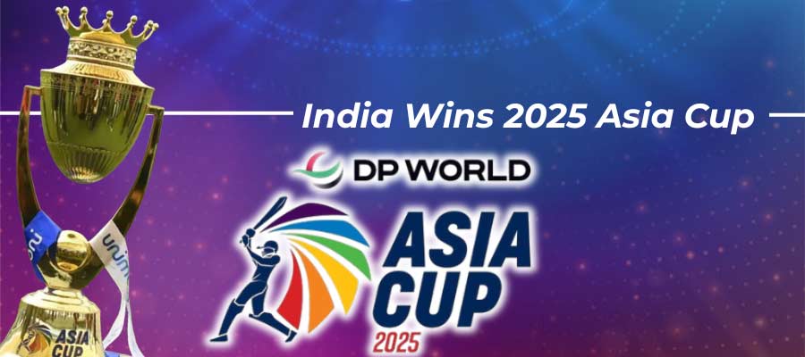 India lifted the 2025 Asia Cup