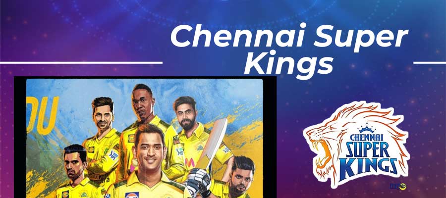 The Chennai Super Kings players