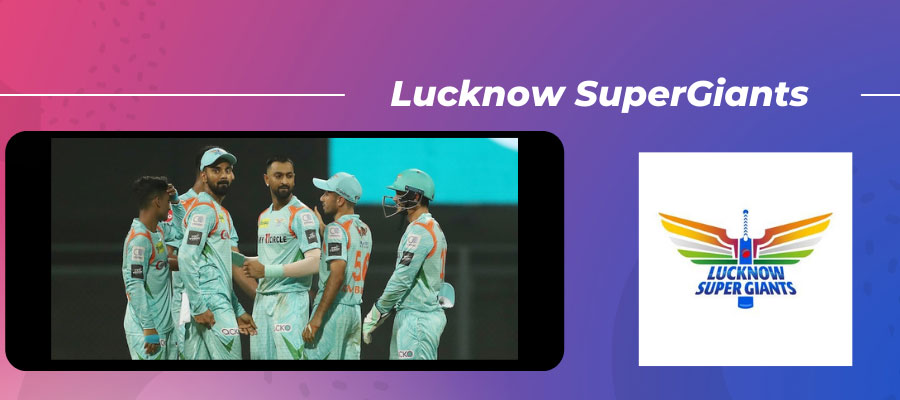 In IPL cricket, a new team is added and the name of the new team is Lucknow supergiants