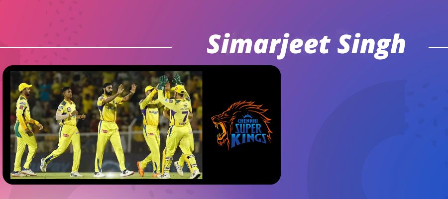 Simarjeet Singh CSK IPL player information