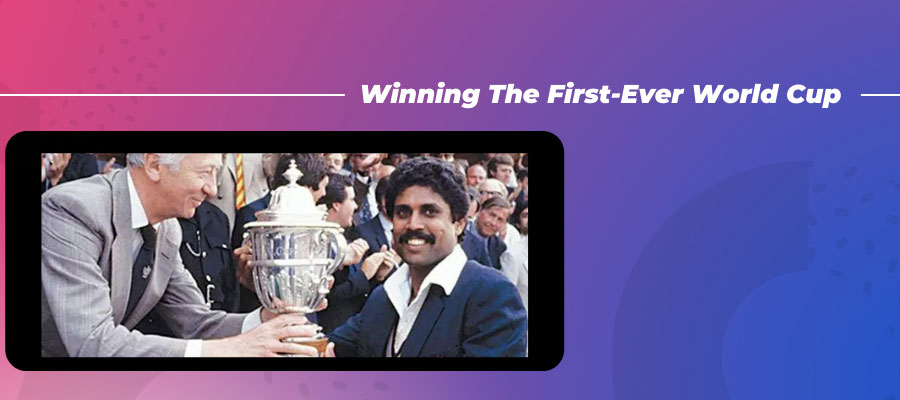 Winning The First-Ever World Cup in cricket
